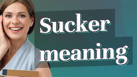 sucker deutsch|sucker slang meaning.